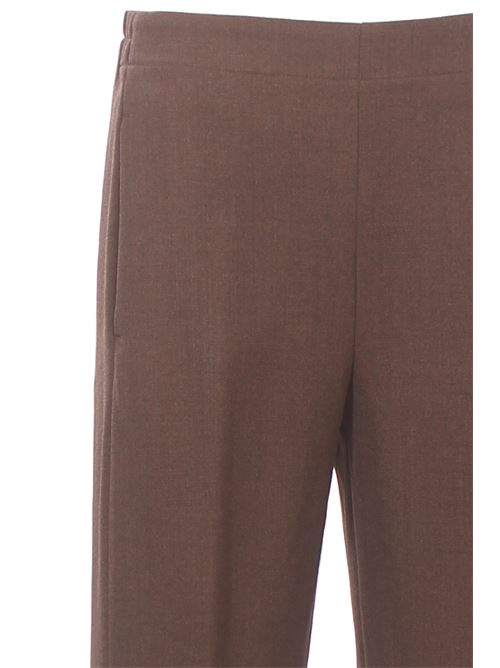wide leg virgin wool pants VIA MASINI 80 | A26M998MA104